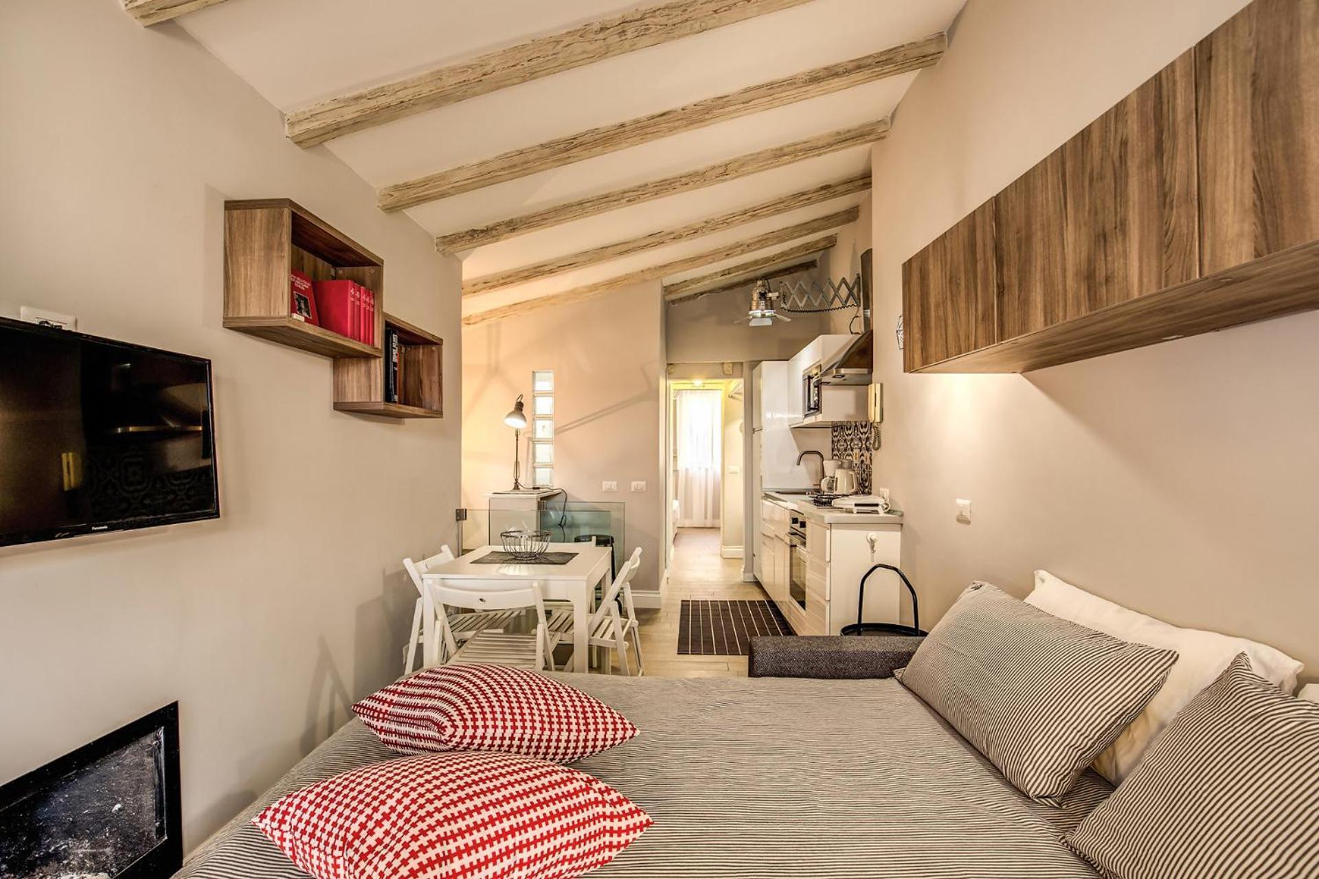 Apartmán Attic With Terrace By Trevi Fountain Řím Exteriér fotografie